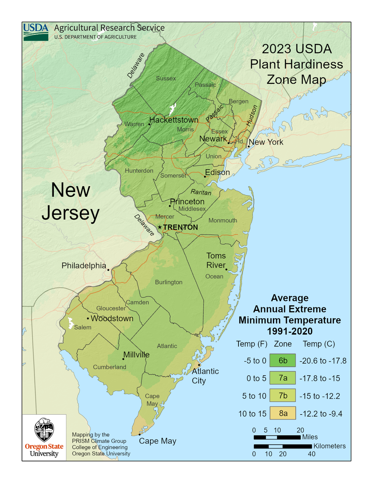 map of growing zone 