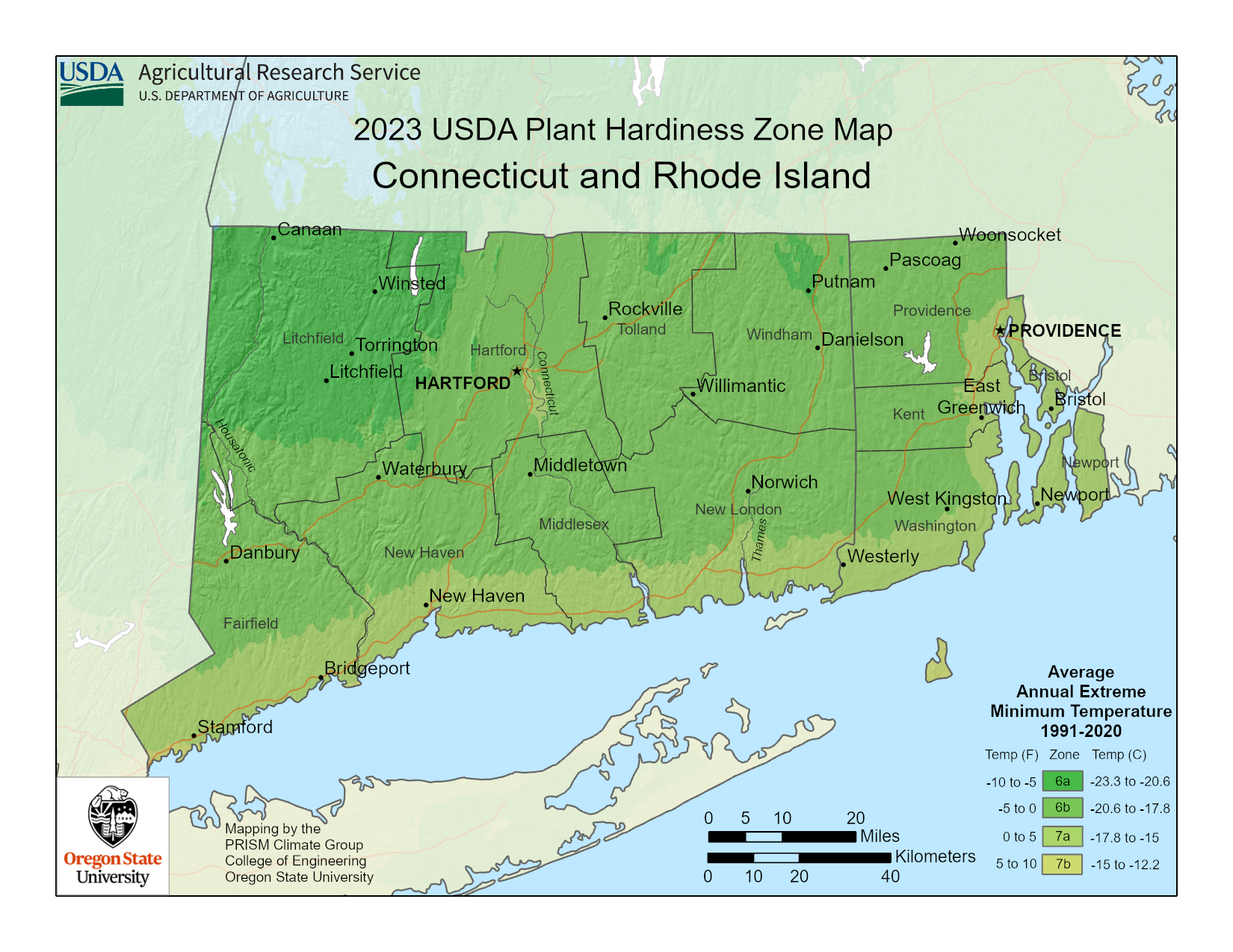 map of growing zone 